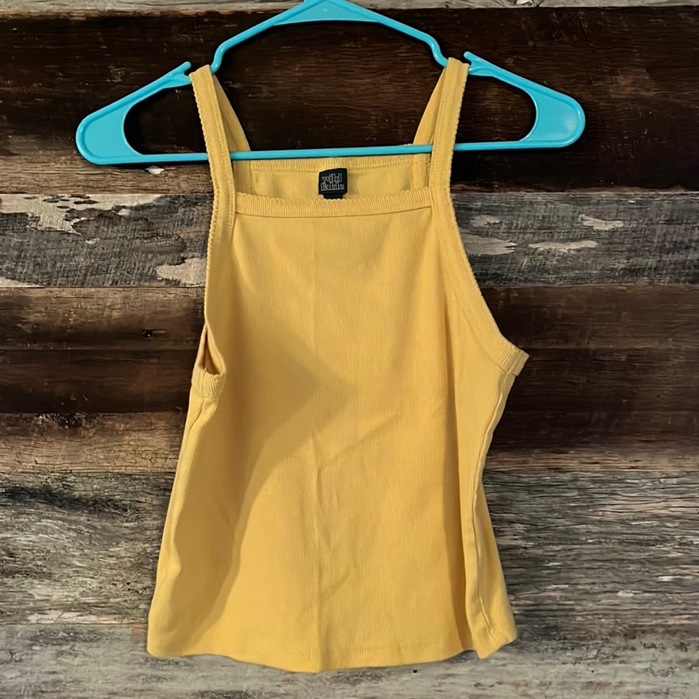 Yellow tank top